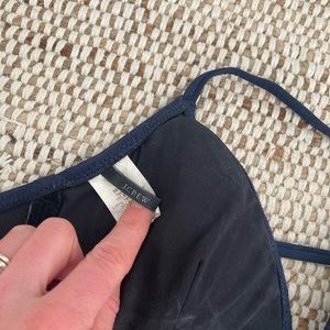 J. Crew Navy Swimsuit